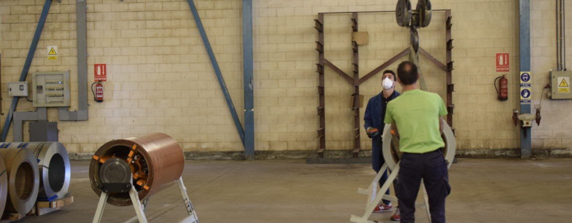 Transporte de mercancía en Extockpanel